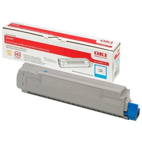 43487711 Toner Originale Ciano per C8600 Capacità 6000 Pagine (006R03316) - Foto 5