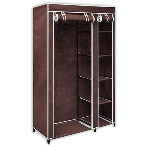 Armadi Guardaroba Richiudibili, Set Da 2, colore Marrone - Foto 2