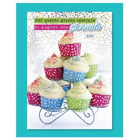 1 Biglietto D'auguri Bigliettino Musicale Compleanno Happy + Busta - Foto 1