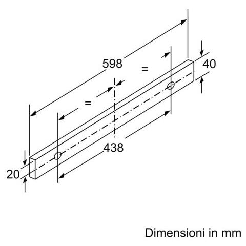 Cappa Sottopensile DFT63AC50 Aspirante da 60 cm Colore Argento - Foto 10