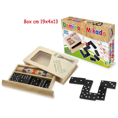 Domino E Mikado In Legno - Foto 1