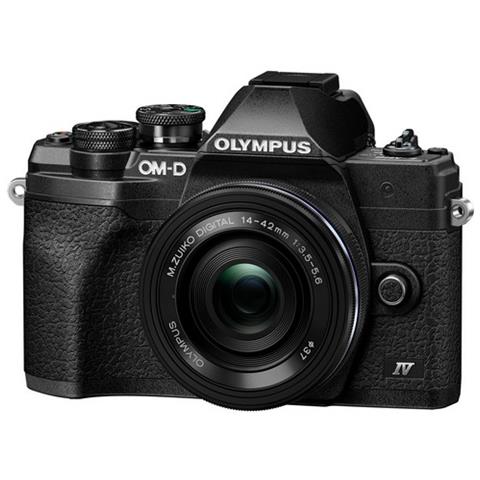 Fotocamera Digitale OM-D E-M10 Mark IV + ED 14-42mm F3.5-5.6 EZ Colore Nero - Foto 1