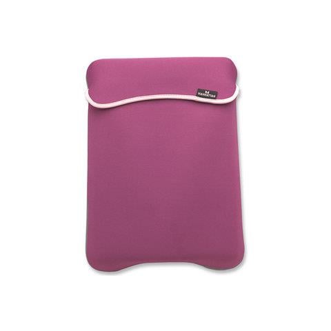 Borsa per Notebook fino a 15,4" in poliestere Colore Viola / Beige - Foto 2