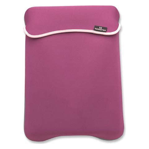 Borsa per Notebook fino a 15,4" in poliestere Colore Viola / Beige - Foto 1