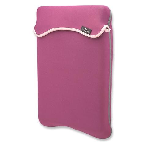 Borsa per Notebook fino a 15,4" in poliestere Colore Viola / Beige - Foto 3