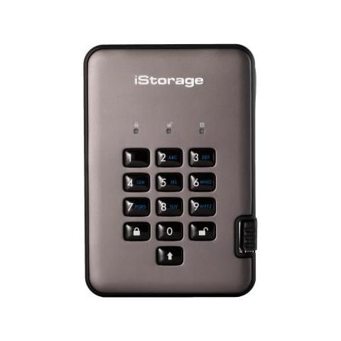 diskAshur PRO2 2000GB Nero, Grafite disco rigido esterno - Foto 1