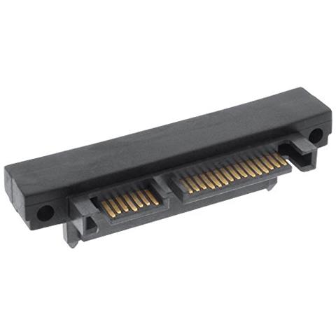 27700F SATA 22-pin SATA 15+7-pin Nero cavo di interfaccia e adattatore - Foto 1