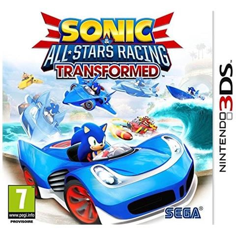 Sonic & All Stars Racing: Transformed, Nintendo 3DS Basic Nintendo 3DS Francese videogioco - Foto 1