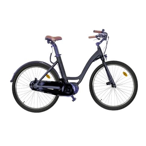 Bicicletta Elettrica CT26 Motore da 250 W Velocità Massima 25km / h 26 Pollici Colore Nero - Foto 1