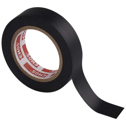 F61512 Nero Nastro Isolante Larghezza 15mm X Lunghezza 10mt Spessore 0,13 - Foto 1