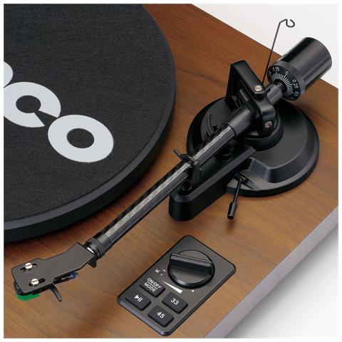 LS-600WA piatto audio Giradischi con trasmissione a cinghia Nero, Legno Manuale - Foto 10