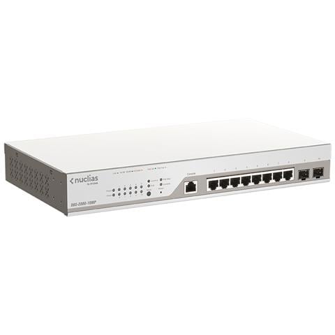 DBS-2000-10MP /E switch di rete Gestito L2 Gigabit Ethernet (10/100/1000) Supporto Power over Ethernet (PoE) Grigio - Foto 2