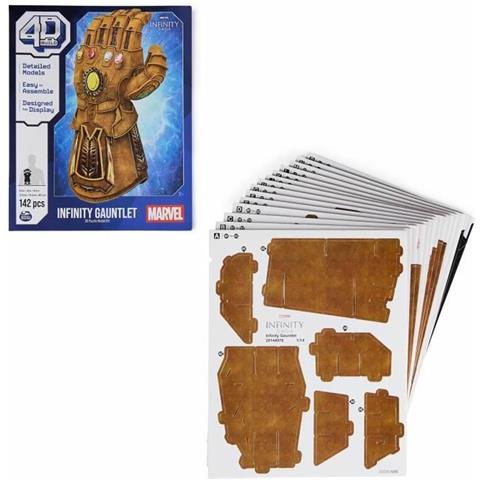 Set Di Costruzioni Infinity Gauntlet 142 Pezzi 23,8 X 25,4 X 49,2 Cm Multicolore - Foto 6