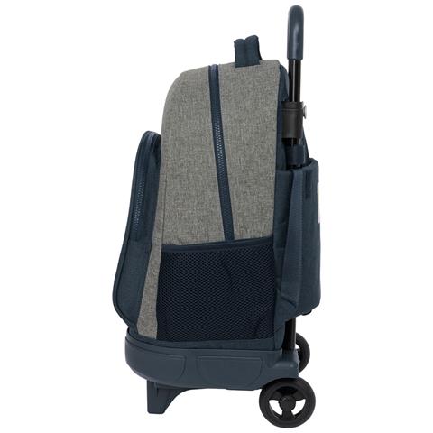 Trolley Per La Scuola Safta Azzurro Grigio 33 X 22 X 45 Cm - Foto 1