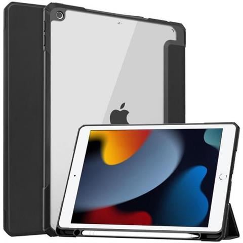 Tabx-ip789-cover30 Custodia Per Tablet 25,9 Cm (10.2"") Custodia A Libro Nero - Foto 1
