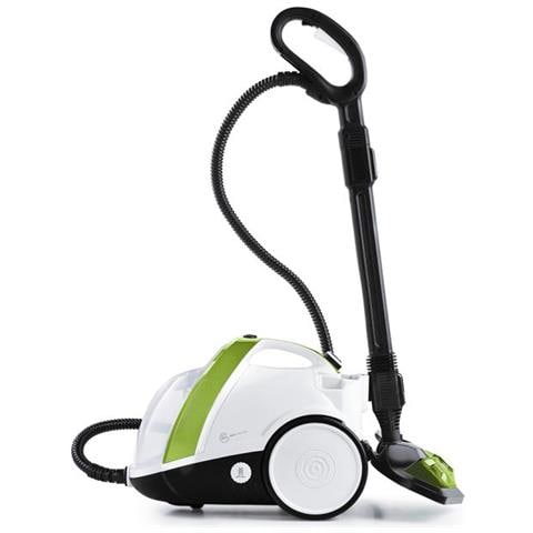 Vaporetto Smart 110 Eco Pulitore a vapore cilindrico 1500 W Nero, Verde, Bianco - Foto 2