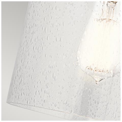 Applique Industrial Nordico Kitner Acciaio Nichel Lucido Vetro 1 Luce E27 - Foto 4