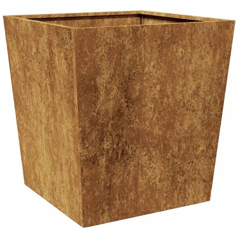 Fioriere Da Giardino 2 Pz 50x50x50 Cm In Acciaio Corten - Foto 10