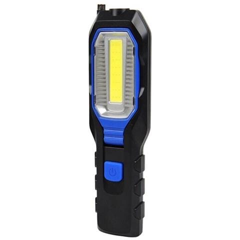 Torcia Led Cob Luce Bianca Ricaricabile Lampada Da Lavoro Officina Calamita - Foto 1