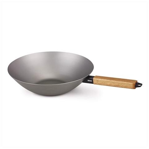 Padella Wok In Acciaio Al Carbonio Da 20 Cm - 13970204 - Foto 2