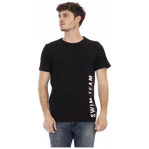 Maglietta In Cotone Nero - Xl - Foto 1