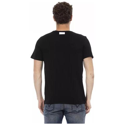 Maglietta In Cotone Nero - Xl - Foto 3
