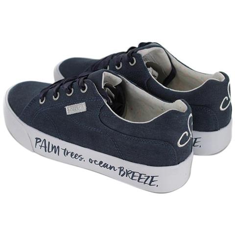 Scarpe Da Ginnastica Da Donna Blu Navy In Tessuto Leggero 36 - Foto 3