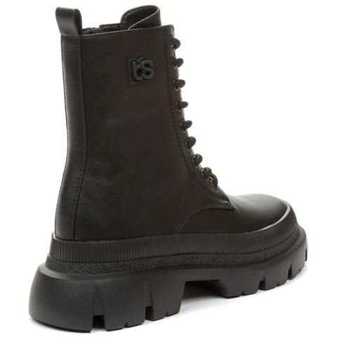 Black Casual Closed Booties Stivaletti Pelle Scarpe Donna Nero Eu 39, 948007/32-01 - Foto 3