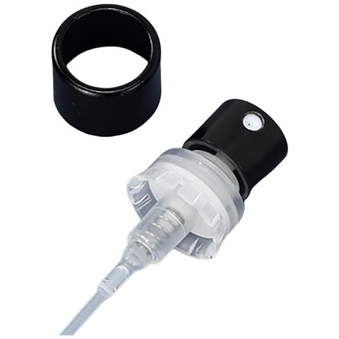 Testa Spray Per Flacone Di Profumo - Pompa Spray A Crimpare Da 13 Mm Con Chiusura Liscia Black - Foto 1