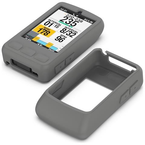 Custodia Protettiva In Silicone Per Wahoo Elemnt Roam V3 / Roam3: Protezione E Stile Grey - Foto 6