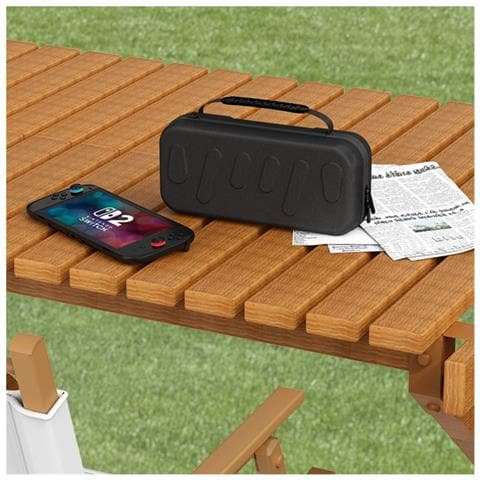 Custodia Nera Compatibile Con Nintendo Switch 2 - Custodia Protettiva Rigida Da Viaggio - Foto 7