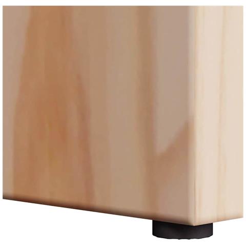 Tavolo laterale Naturale 50 x 40 x 50 cm Legno di pino massello - Foto 9