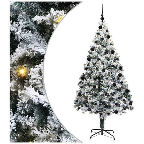 Albero di Natale artificiale con 300 LED Bianco 210 cm - Foto 1