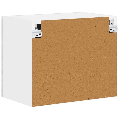 Pensile cucina con porta 2 pcs Grigio cemento 50 x 31 x 40 cm - Foto 9