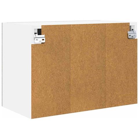 Armadio pensile Riga 2 pcs Grigio cemento 60 x 31 x 40 cm - Foto 9