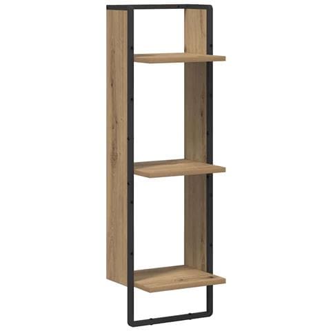 Scaffale da parete Rovere artigianale 30 x 25 x 100 cm - Foto 1