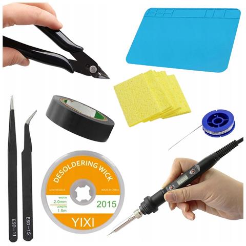 Saldatore Orange Corso Oc80w 80 W - Display, Regolazione Della Temperatura, Esd Safe | Alta Precisione, 230 V, 180-500 °c - Foto 1