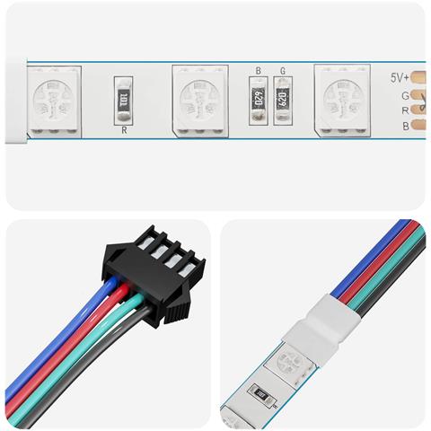 Striscia LED 12 pcs Nero e Multicolore 1745 mm Rame e plastica - Foto 2