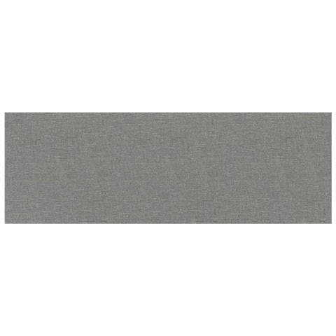 Testiera da Parete 12 pcs Grigio chiaro 90 x 30 cm Tessuto - Foto 1
