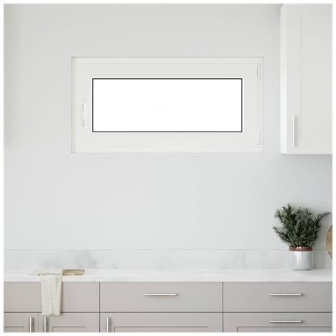 Finestra per Soffitta RISOR 100 x 50 cm PVC e Vetro Bianco - Foto 2