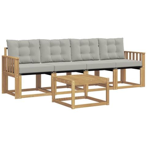 Set di divani da esterno con cuscino 5 pcs - Foto 1