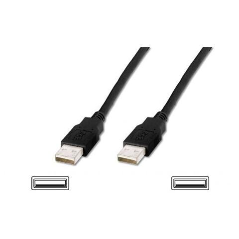 Cavo Connettore USB Tipo A Maschio / Maschio Usb 2.0 Colore Nero Lunghezza 5 m - Foto 1