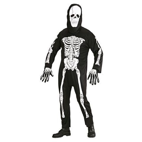 Costume da Uomo Scheletro Taglia L - Foto 1