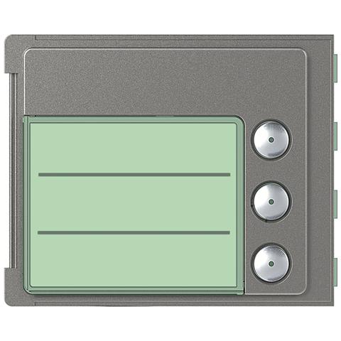 Frontale 3 Pulsanti Su Colonna Singola Finitura Robur - Foto 1