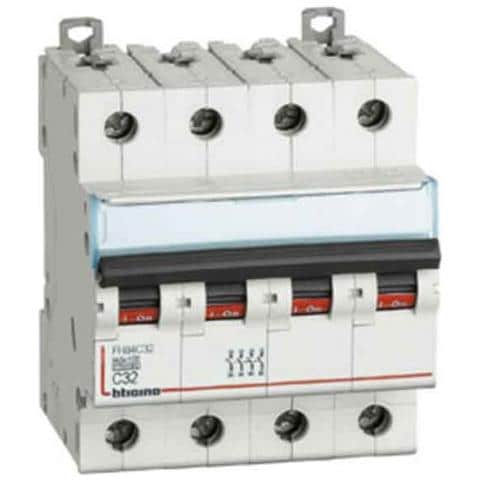 Fh84c63 - Btdin100 - Interruttore Magnetotermico 4p Curva C 63a 10ka - Foto 2