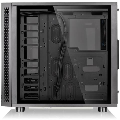 Case View 31Tempered Glass Edition Middle Tower ATX / Micro-ATX / Mini-ITX 2 Porte USB 3.0 (Finestrato)  - Foto 2