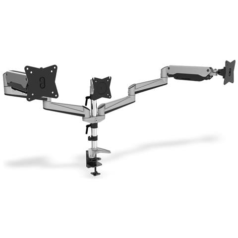 Supporto Universale Triplo Per Led / Lcd Da Scrivania Con Molla A Gas - Foto 1