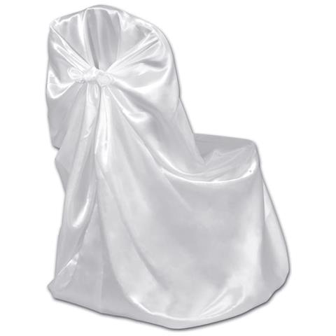 Coprisedia Per Feste Di Matrimonio 12 Pz Bianca - Foto 4