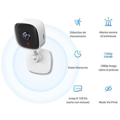 Telecamera di sicurezza domestica WiFi TAPO C100 - Foto 4