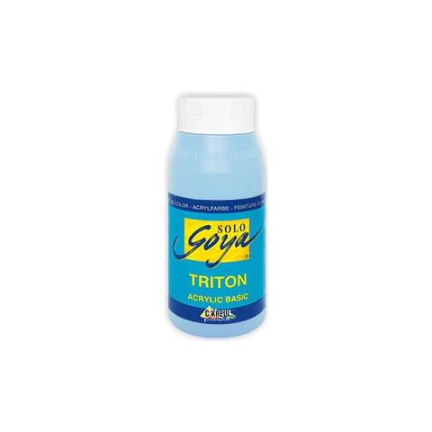 Colori Acrilici Solo Goya Triton 750 Ml - Blu Cielo Chiaro - Foto 1